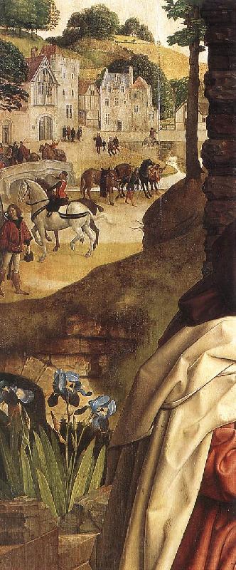 GOES, Hugo van der Monforte Altarpiece (detail) Spain oil painting art